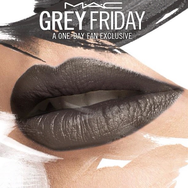 mac grey lipstick