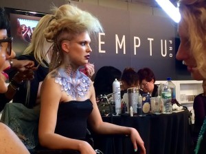 Temptu makeup artistry at The Makeup Show