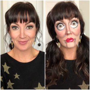 Creepy Doll Halloween Makeup Tutorial - JennySue Makeup