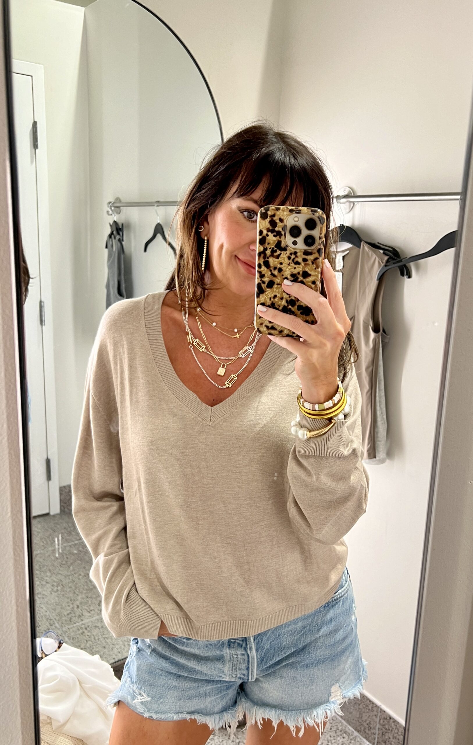 h&m v neck sweater 